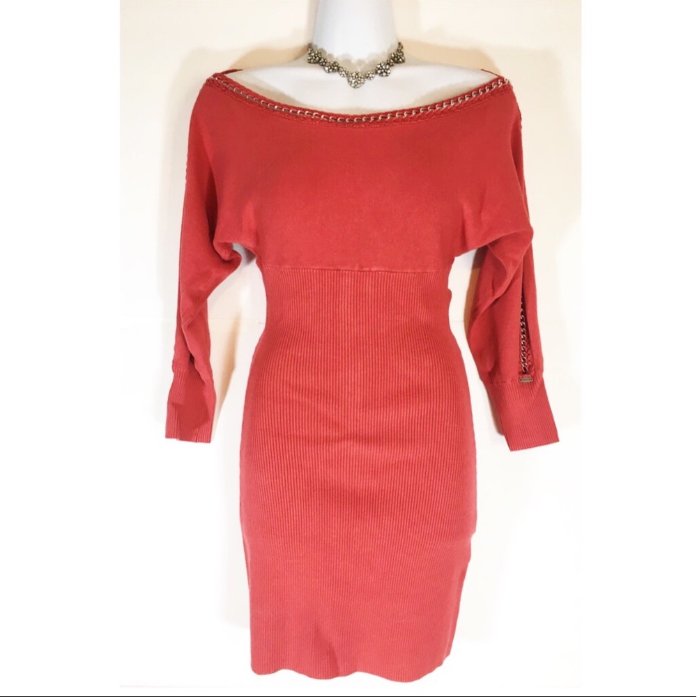 Guess, sz S, coral dress